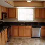 Fix-n-Flip  Kitchen cabinets, counter, flooring, appliances, sink and plumbing  (after)